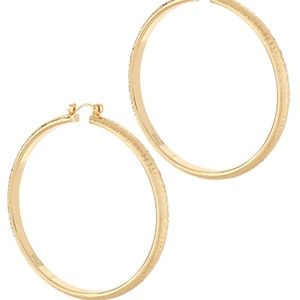70mm Hammered Hoops